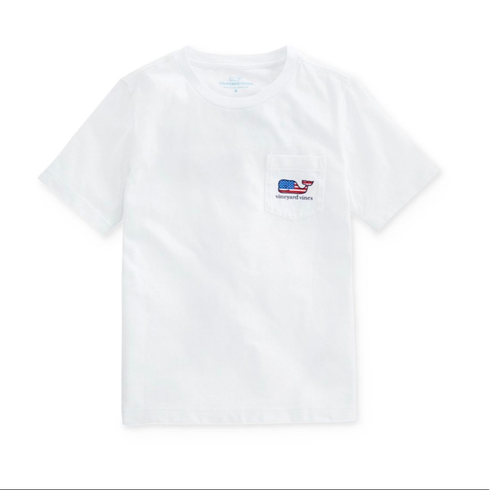 Vineyard Vines
Boys' Flag Whale Tee-Little Kid